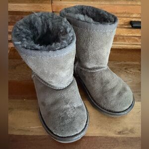 UGG - Shoes Boots KIDS CLASSIC II GLITZ METAL GRAY BOOTS -NWT - with Callout